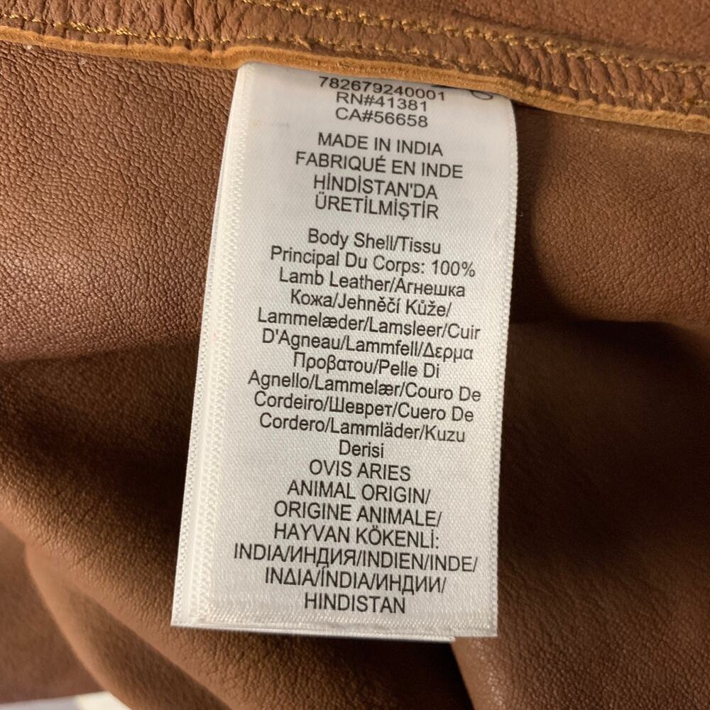 RRL by RALPH LAUREN Size XL Brown Embroidered Suede Western Jacket - Picture 8 of 9